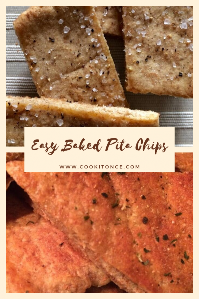 Easy Baked Pita Chips