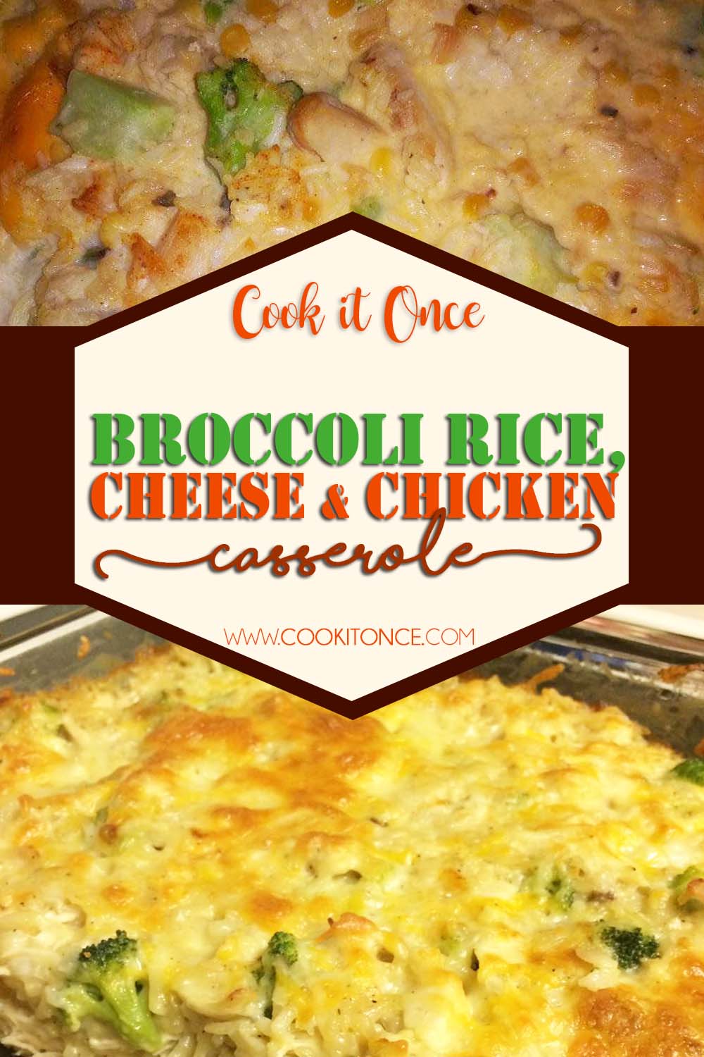 Broccoli, Rice, Cheese and Chicken Recipe