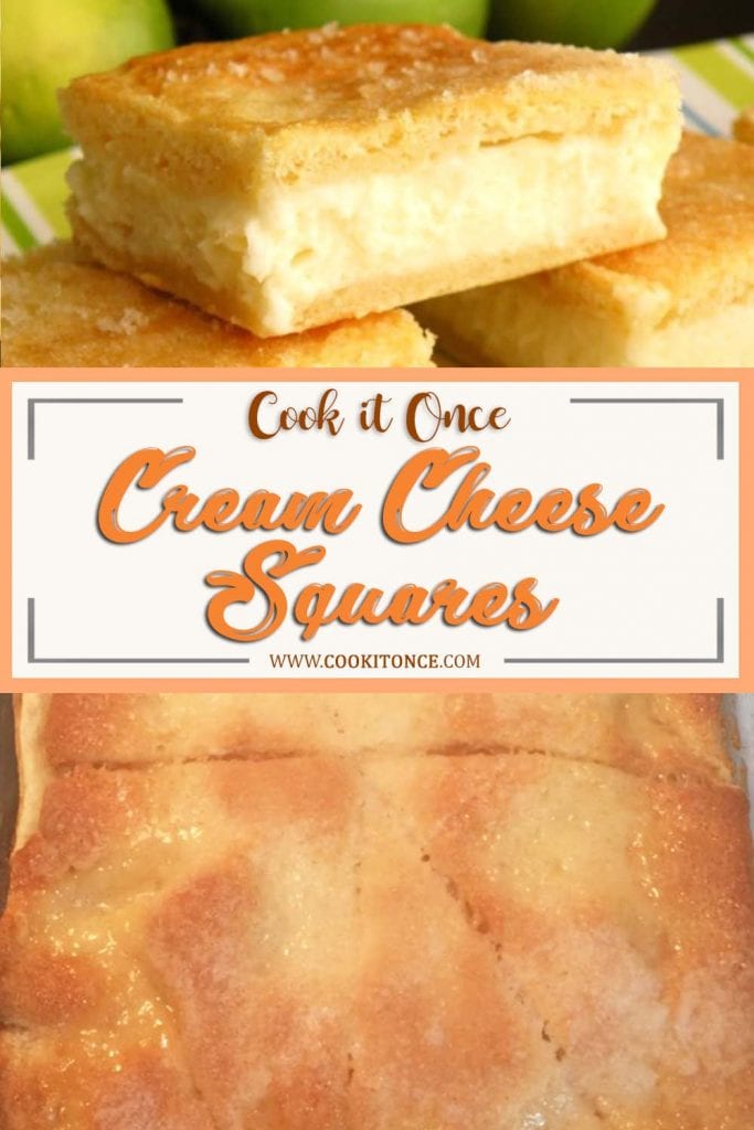 CREAM CHEESE SQUARES