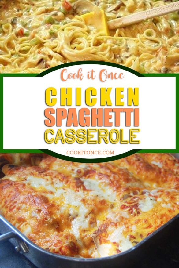 CHICKEN SPAGHETTI CASSEROLE