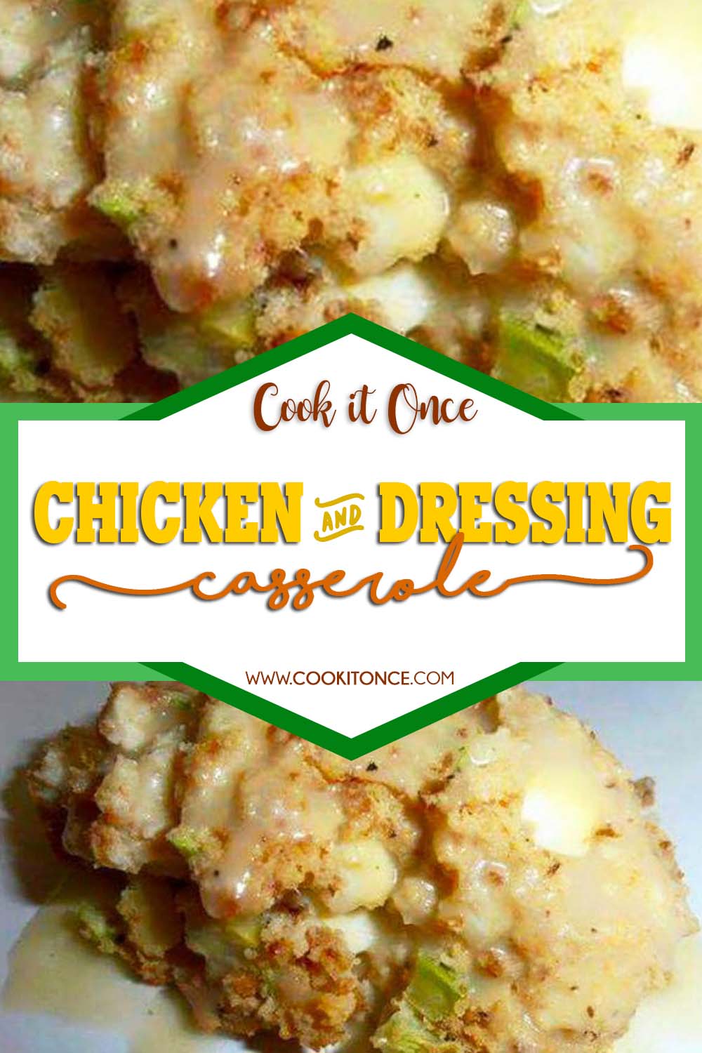 Chicken and Dressing Casserole Recipe