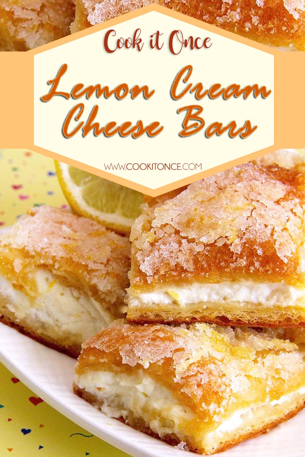 Cream Cheese Bars Recipe