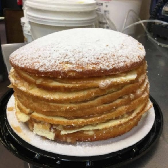 OLDFASHIONED STACK CAKE WITH APPALACHIAN APPLE BUTTER FILLING