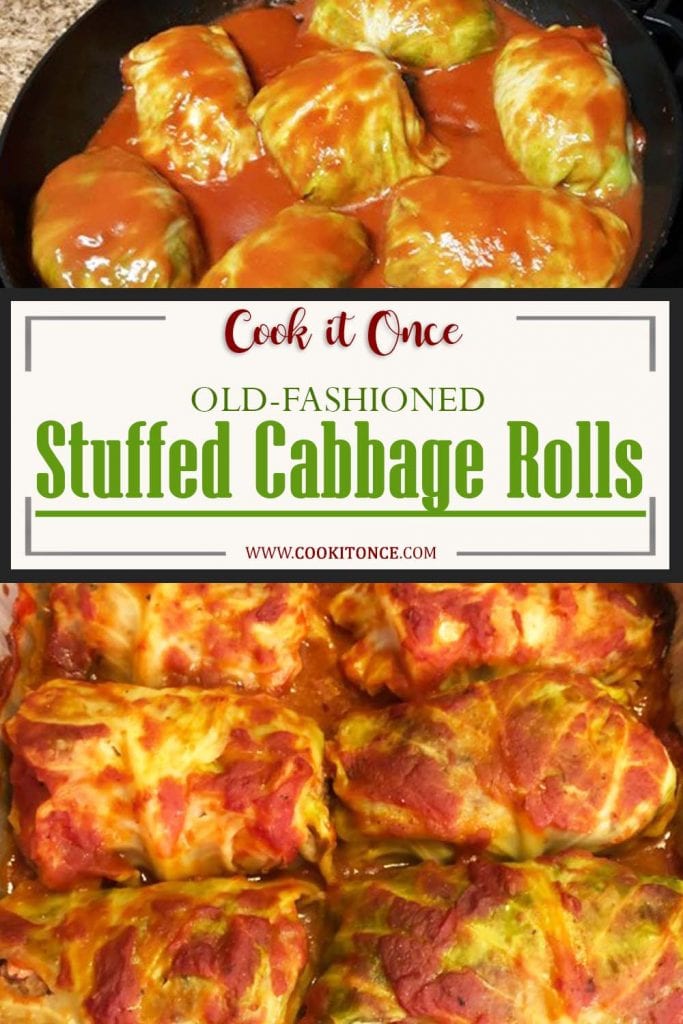 Old Fashioned Stuffed Cabbage Rolls