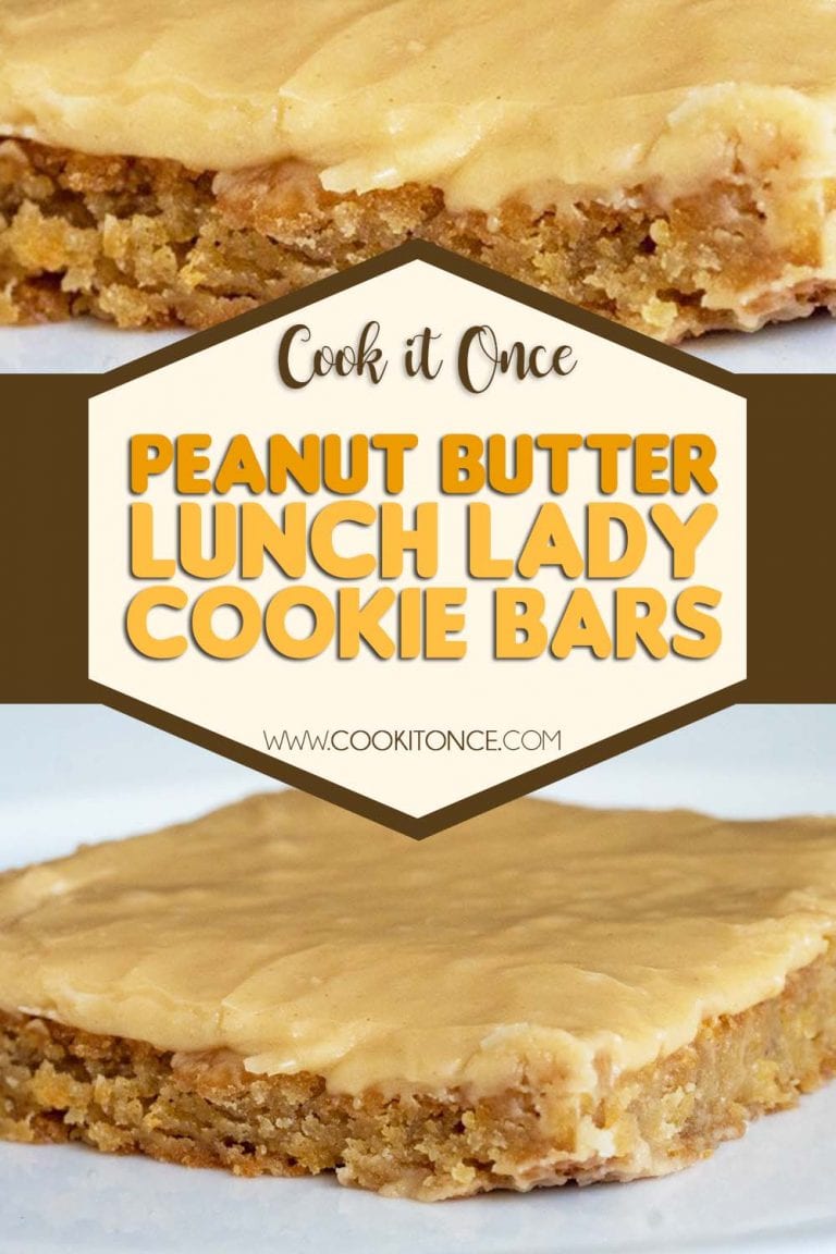 Peanut Butter Lunch Lady Cookie Bars