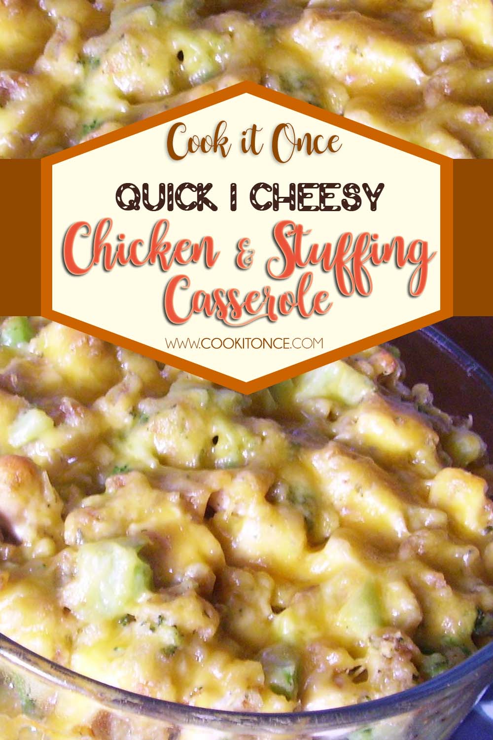 Cheesy Chicken and Stuffing Recipe