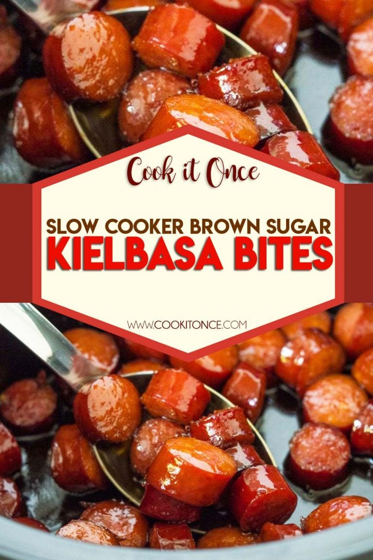 SLOW COOKER BROWN SUGAR KIELBASA BITES
