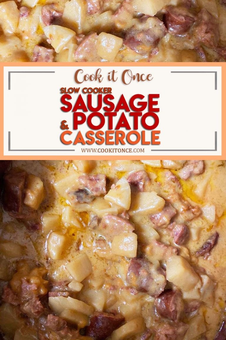 Slow Cooker Sausage and Potato Casserole