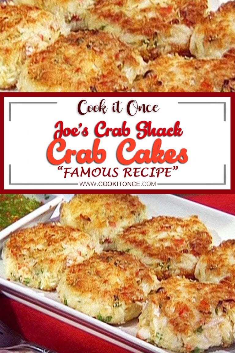 JOE’S CRAB SHACK CRAB CAKES – FAMOUS RECIPE