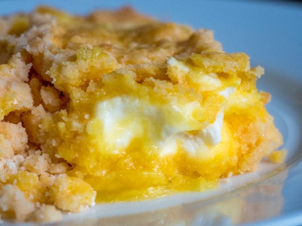 Lemon Dump Cake Recipe With Lemon Curd