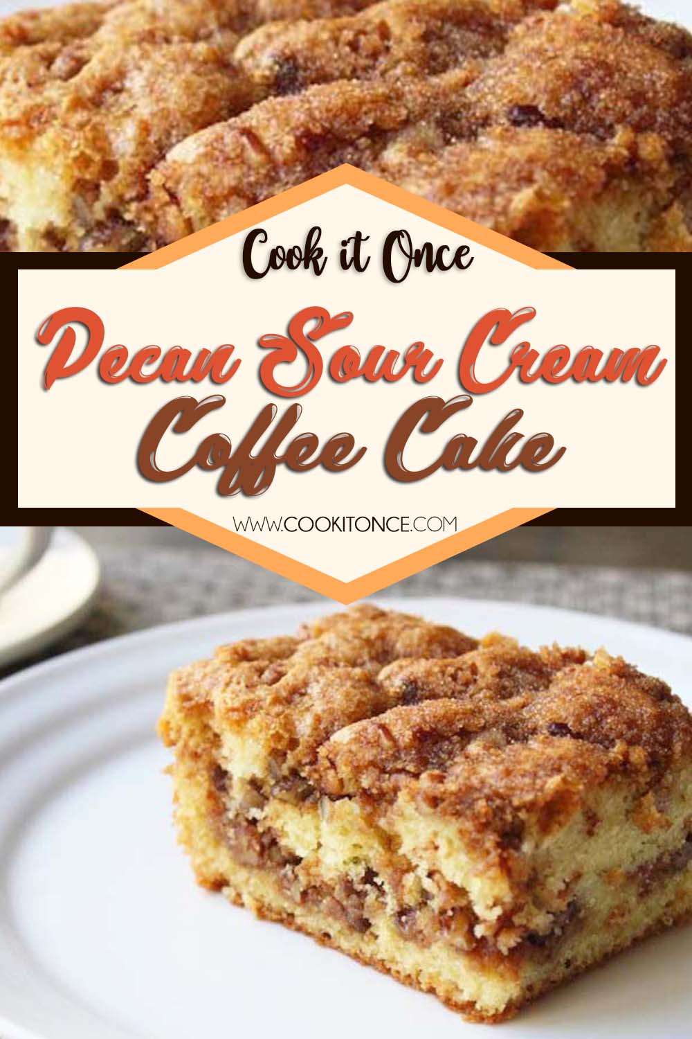 Pecan Sour Cream Coffee Cake Recipe