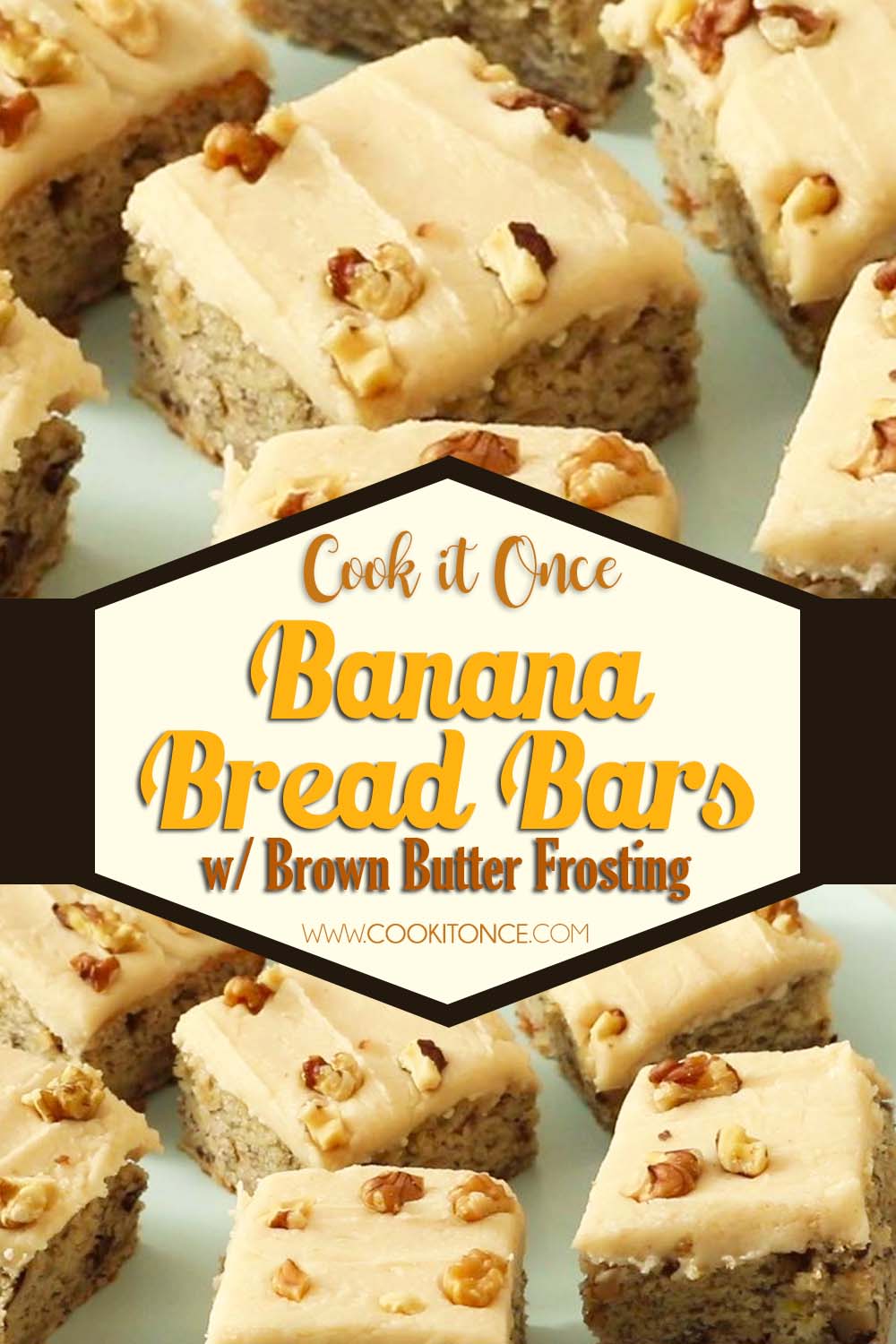 Banana Bread Bars Recipe