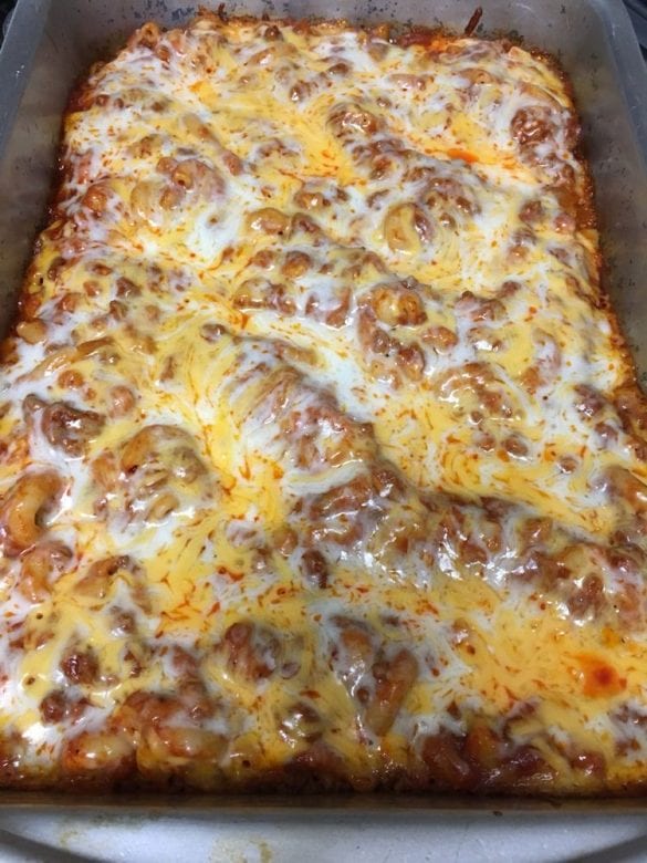 Cheesy Hamburger Casserole