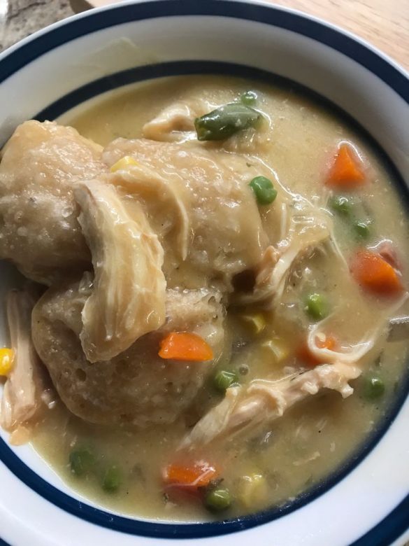 CrockPot Chicken and Dumplings