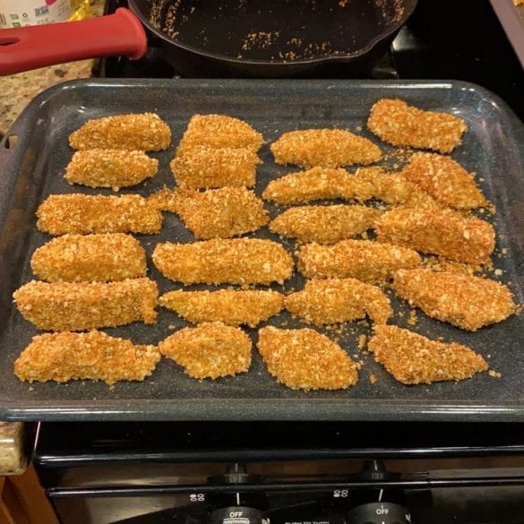 EXTRA Crispy Baked Chicken Tenders