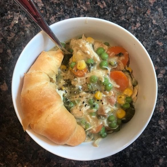 SLOW COOKER CHICKEN POT PIE