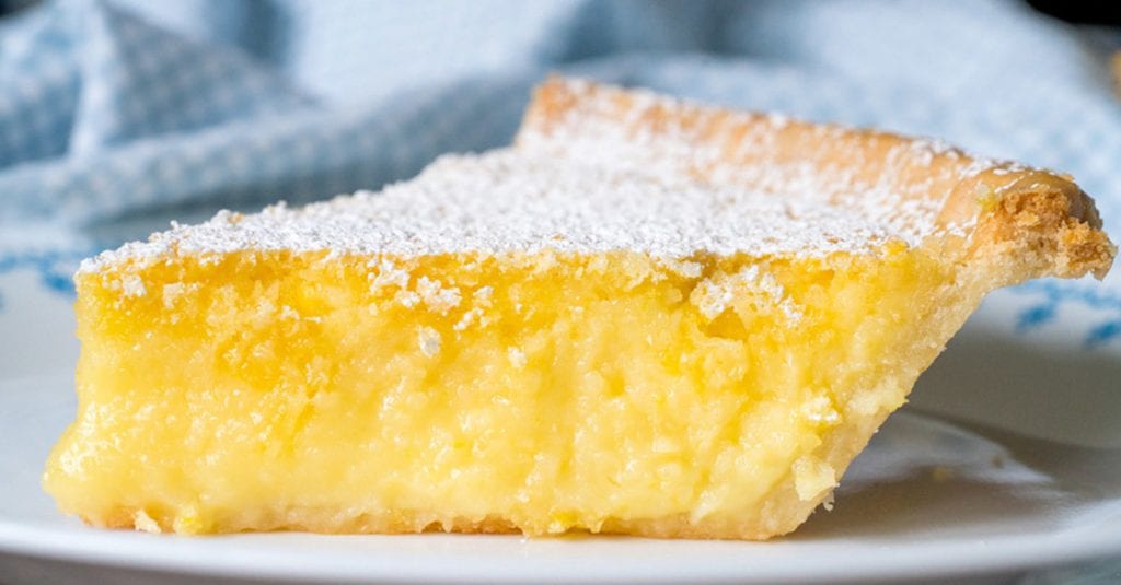 6Ingredient Blender Lemon Pie