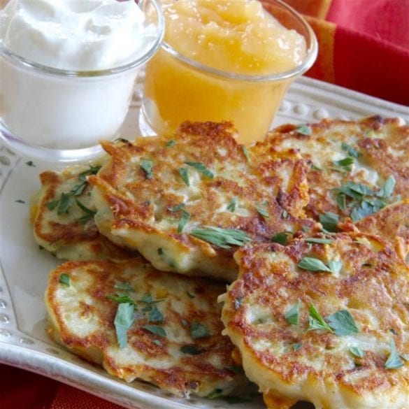 Crispy Fried Potato Cakes