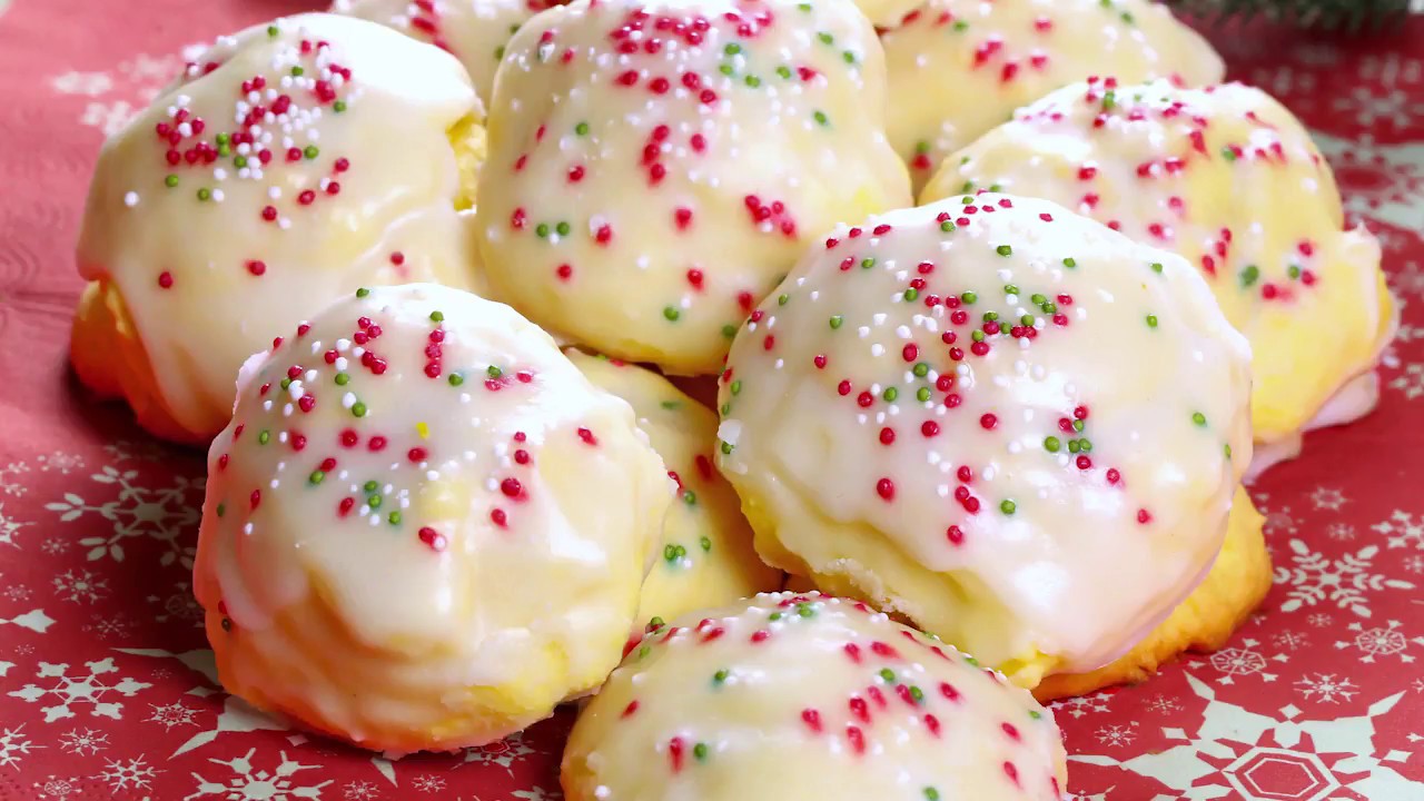 Italian Lemon Drop Cookies