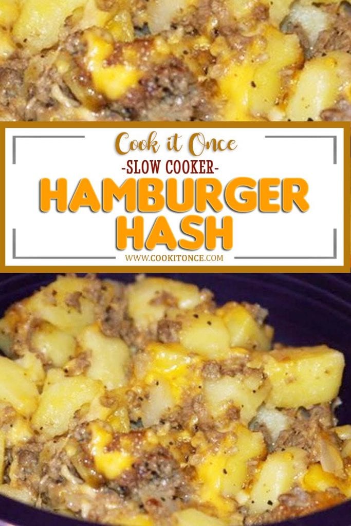 Slow Cooker Hamburger Hash