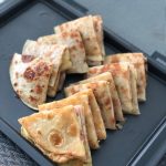 Easy Cheesy Chicken Bacon Ranch Quesadillas