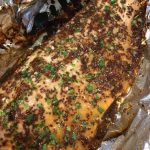 HONEY MUSTARD SALMON IN FOIL