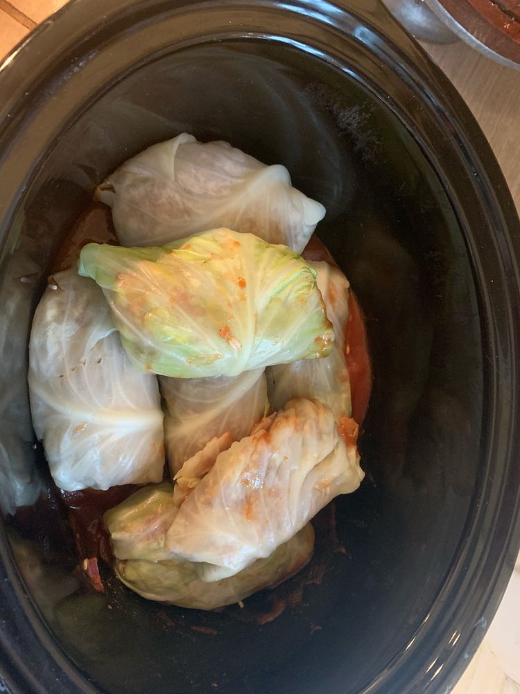 Slow Cooker Cabbage Rolls Make Ahead Meal Idea