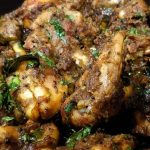 Black Pepper chicken marinated in Yoghurt-spice