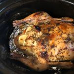Garlic Roasted Chicken (in a crock pot)