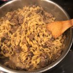Ground Beef Stroganoff