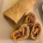 HAM AND CHEESE ROLL-UPS