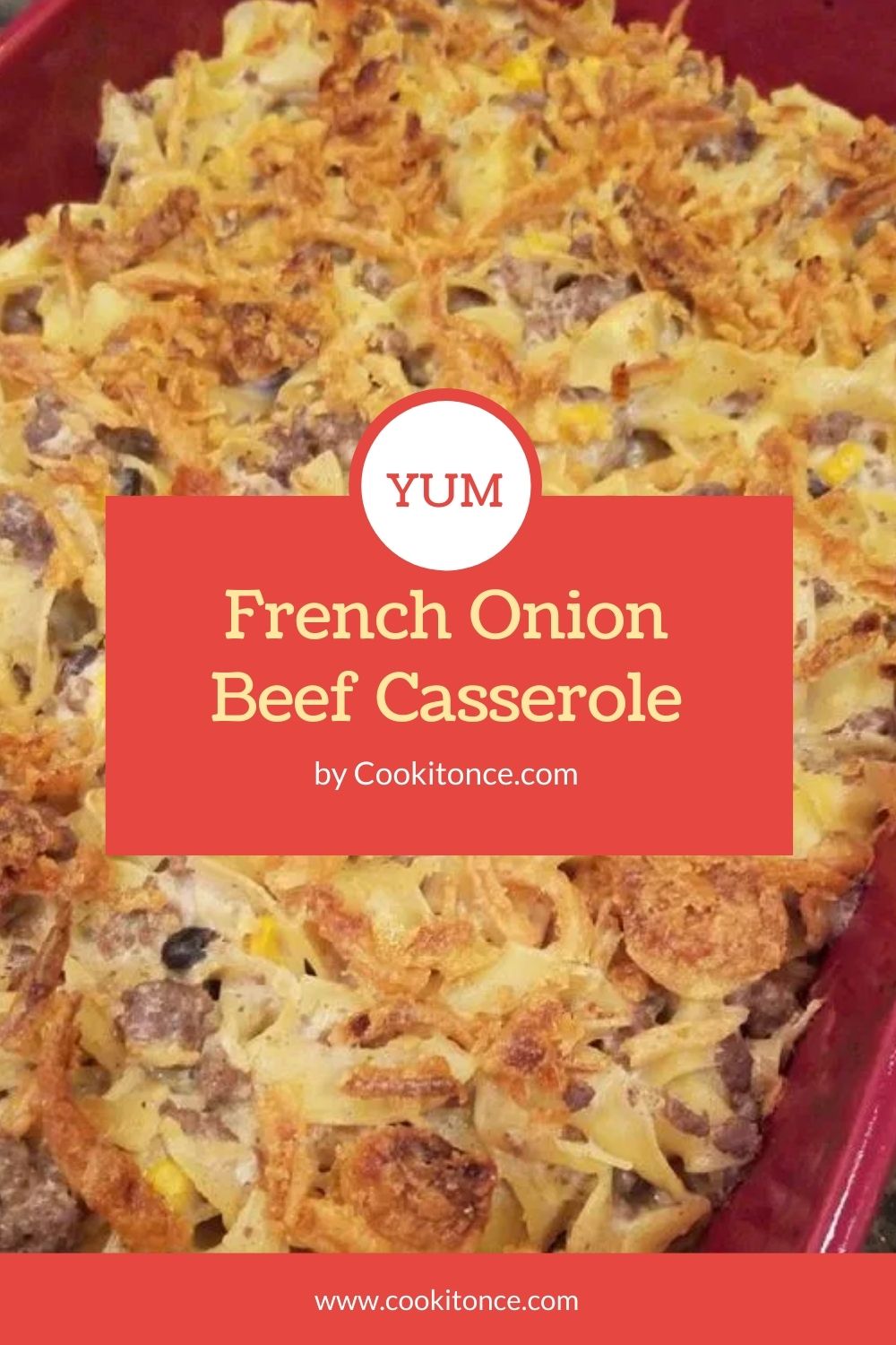 French Onion Beef Casserole