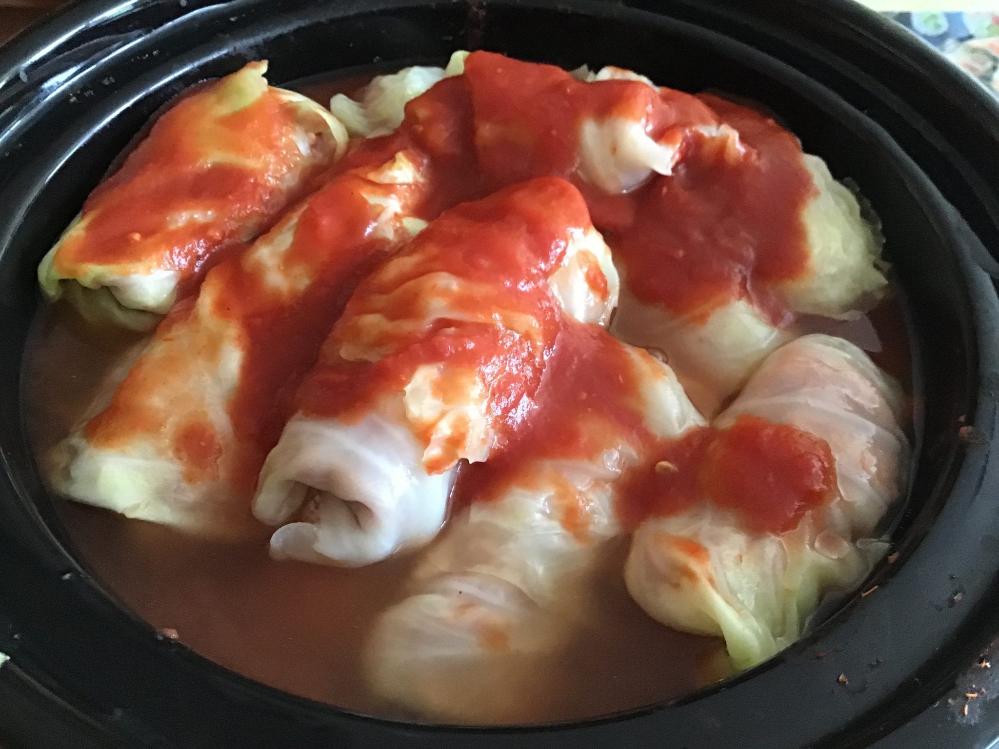 Grandmas Hungarian Stuffed Cabbage, Slow Cooker Variation
