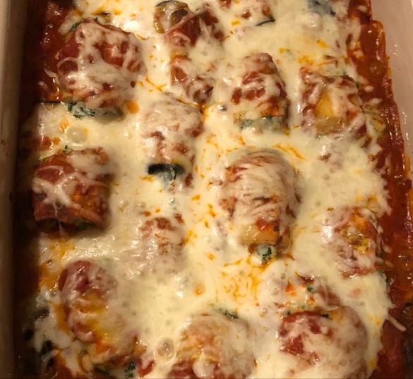 Skinny Eggplant Rollatini