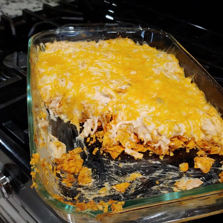 DORITOS CHEESY CHICKEN CASSEROLE