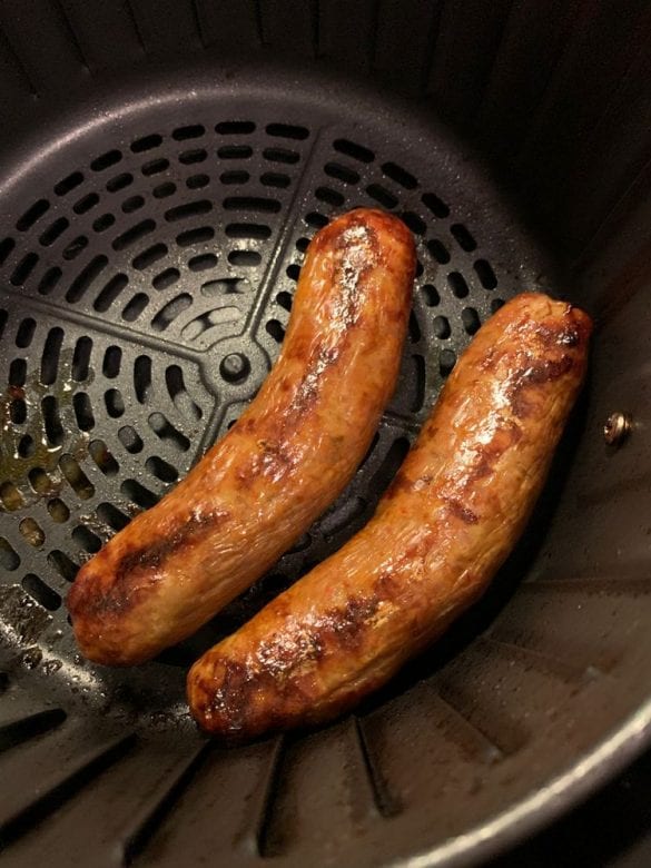 Air Fryer Sausage (Italian, Links, Uncooked)