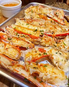 BAKED KING CRAB RECIPE