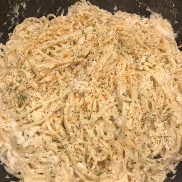 Crab Alfredo