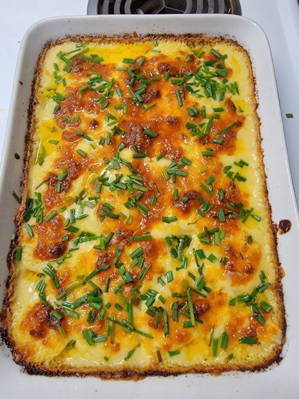 Creamy Scalloped Potatoes and Kielbasa