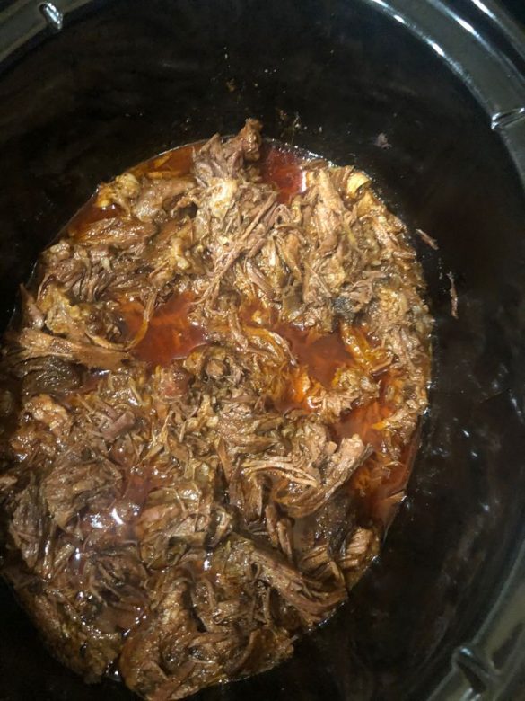 MEXICAN SHREDDED BEEF (EASY, CROCK POT OR INSTANT POT RECIPE)