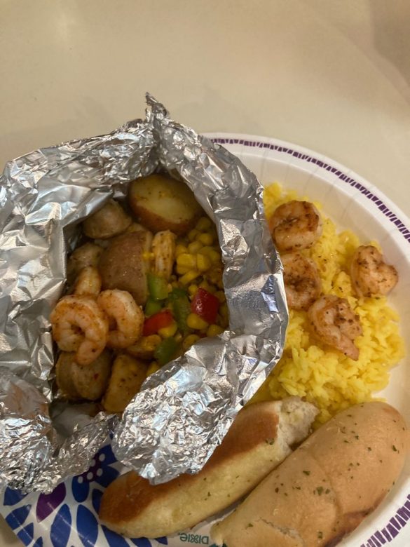 Grilled Shrimp Boil in Foil Packets