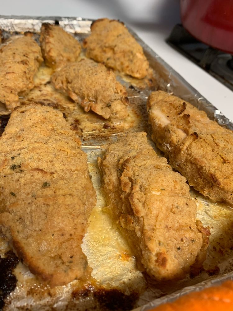 Truly Crispy Buttermilk Oven Fried Chicken