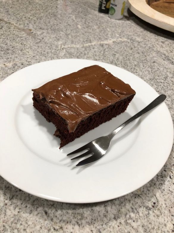 CHOCOLATE DEPRESSION CAKE