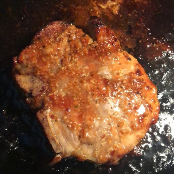 Honey Garlic Baked Pork Chops