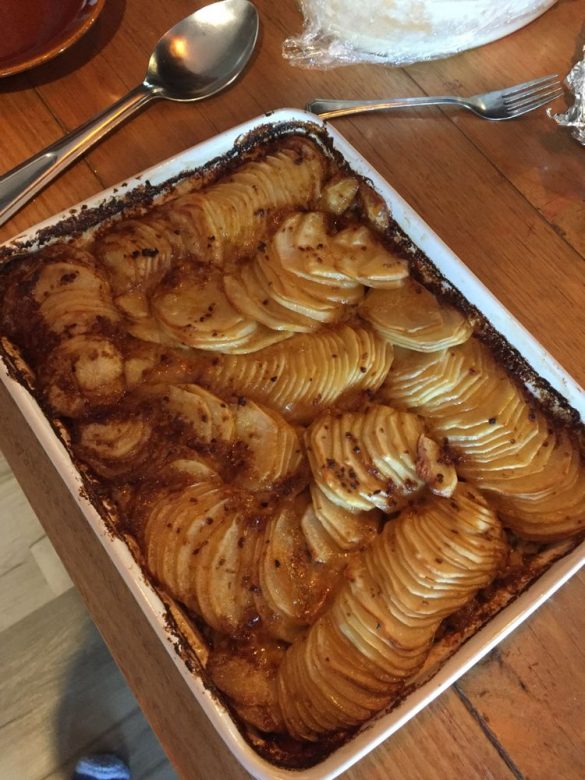 French onion potato bake