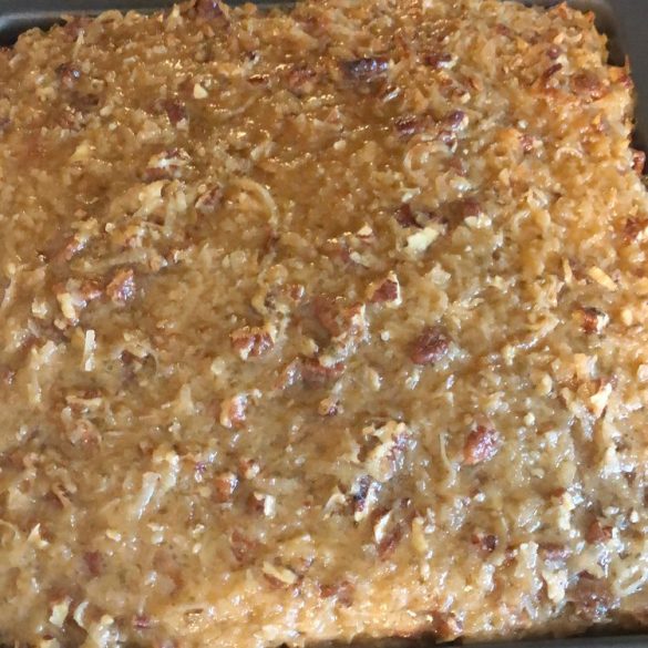 Lazy Daisy Oatmeal Cake