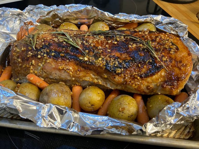 Tender and Juicy Pork Loin Roast Recipe