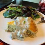 Quiche with Sausage Gravy