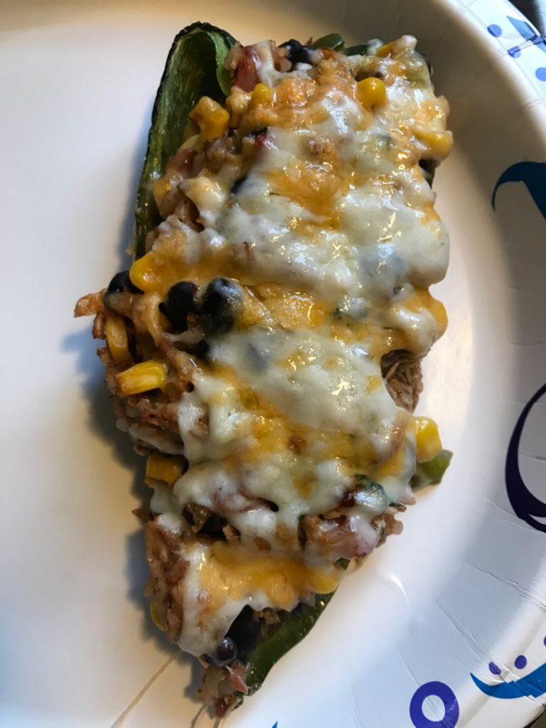CHICKEN STUFFED JALAPENOS