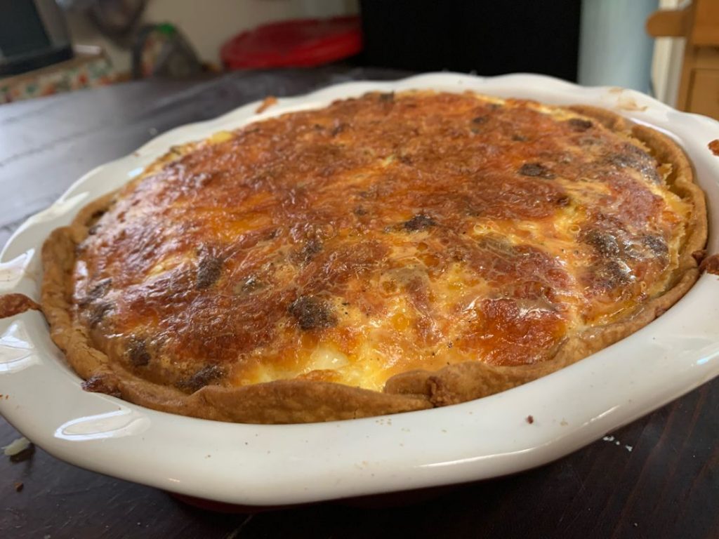 Easy Breakfast Egg Quiche